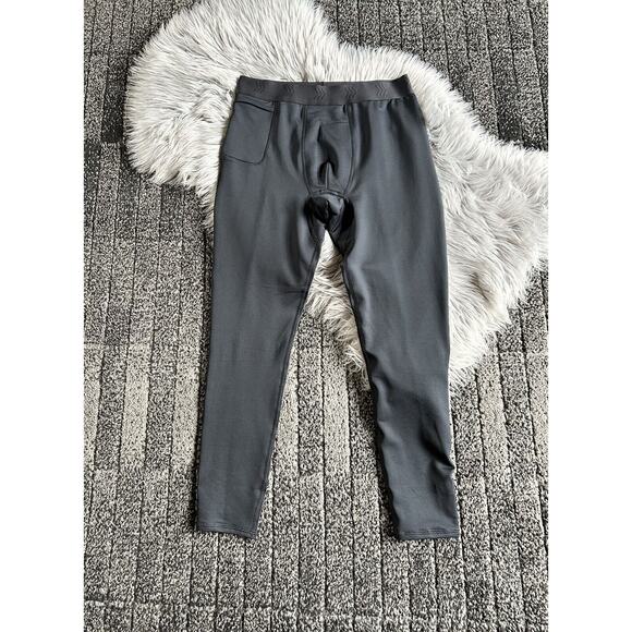 All in Motion Men's Regular Fit Midweight Thermal Pants Black Size‎ L - Picture 1 of 2